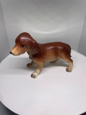 Vintage Dachshund Dog Figurine -